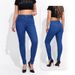 Women's Mid Waist Slim Fit Skinny Jeans Black Elastic Waist For Spring Autumn Fashion Europe America_mkmklike.com