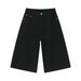 Men's Clothing Wide Leg Cropped Jeans Summer Retro Washed Loose Straight Shorts Men's Shorts Trend_mkmklike.com