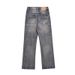 Men's Clothing Street Washed Distressed Flared Straight Jeans Trendy Wide Leg Loose Versatile Casual Trousers_mkmklike.com