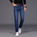 2025 Spring/Summer/Autumn Trendy Men's Jeans, Loose, Elastic, Durable, Basic, Versatile, Casual Pants_mkmklike.com
