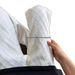 Cleanfit Men's Straight Leg Bootcut Jeans White Diamond Pattern Autumn Jacquard Design High Street Style Jeans_mkmklike.com