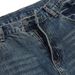American Style Scimitar Jeans Men's High Street Trend Distressed Washed Casual Loose Fit Wide Leg Pants_mkmklike.com