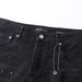Unisex High-Rise Flared Jeans, Matte Black Gradient With Heart Rhinestones, Y2K Summer Streetwear_mkmklike.com