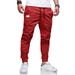 Men's Clothing new size men's work pants youth popular casual slim leg trousers men_mkmklike.com