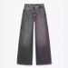 TAOP&ZA Women's Double Layer Wide Leg Straight Leg Jeans High Waisted Commuter Trousers Fashion Early Autumn New_mkmklike.com