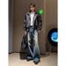 Men's Clothing Retro Blue Jeans For Men, Straight Leg, Loose Fit, Mid High Waist, High Crotch Pullover, Washed, Super Stylish Curved Trousers_mkmklike.com