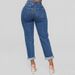 Women's Clothing New Jeans Loose High Waist Nine Points Straight Pants_mkmklike.com