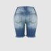 Women's Clothing Fashion Ripped Stretch Denim Jeans High Quality Fashion Denim Shorts_mkmklike.com