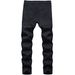 Men's Clothing Jeans Elastic Small Straight Casual Versatile Slim Pants_mkmklike.com