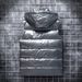Winter New Casual Shiny Thickened Warm Down Cotton Waistcoat Men's Sleeveless Vest Jacket_mkmklike.com
