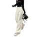 ng2510292 Ng2510292 Ng2510292 High-waisted Diamond-pattern Crochet Jeans For Women, 2025 Spring/autumn New Style, Jacquard Design, Wide-leg Pants,_mkmklike.com