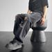 Men's Clothing Ripped Jeans Men Summer New Thin Design Niche Washed Distressed Loose Straight Trousers_mkmklike.com