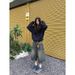 Men's Clothing Retro Washed Denim Shorts Straight Wide Leg Distressed Loose Casual Versatile Cropped Pants_mkmklike.com