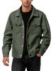 European And American Cross-Border Corduroy Single-Breasted Casual Sports Trend Pocket Jacket Men's Turn-Down_mkmklike.com