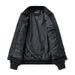 European And American New Autumn And Winter Casual Men's Heavy Cotton And Linen Feeling Zipper Business Men's Fashion Retro Jacket Men's Coat_mkmklike.com