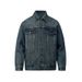 American Motorcycle Denim Men's Autumn And Winter New Trendy Brand Cool Washed Casual Jacket_mkmklike.com