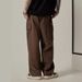 Trendy Brand Retro Japanese Tooling Pants Men's Spring And Autumn Trend American Loose Straight Wide-leg Casual Trousers_mkmklike.com
