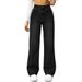 Women's Clothing Stretch Straight Leg Jeans - Comfortable Mid-Rise Denim Pants For Casual & Office Wear (Blue, Light Blue, Black, Khaki, XS/S/M/L/XL)_mkmklike.com