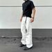 EME Men's A-Line Relaxed Fit Bootcut Jeans For Autumn, Cleanfit Styling, Straight Leg Trousers For Casual & Office Wear_mkmklike.com