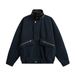 American Workwear Denim For Men, Trendy Autumn And Winter Mountain Style Outdoor Leisure Design, Color Blocked PU_mkmklike.com