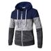 Men's Clothing Autumn and Winter New Men's Cardigan Colorblock Sweater NY003_mkmklike.com