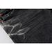 Unisex Y2K Stacked Flared Jeans, Black-Grey Fade With Zigzag Vertical Scratches, Breathable Summer Style_mkmklike.com