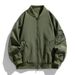 Men's pilot jacket 2024 new spring and autumn trendy brand loose retro American workwear baseball uniform casual jacket_mkmklike.com