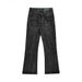 Vintage Washed Jeans For Men, Vibe Bohemian Flared Pants, Fashion Trend, Street Style, Loose Casual Pants_mkmklike.com