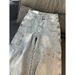 Women's High-Waisted Retro Wide-Leg Jeans – Vintage Letter Print & Comfort Fit (S-XL, Light Blue)_mkmklike.com