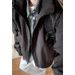 Cleanfit Deconstructed Stand-up Collar Bomber For Men, American Style Short Baseball With A Structured Shoulder_mkmklike.com