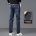 Jeans Men's Thickened Loose Straight Pants Stretch Casual Pants_mkmklike.com