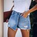 Women's Casual Stylish Denim Shorts New Style_mkmklike.com
