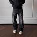 Men's Clothing 16oz Selvedge Denim Jeans – Heavyweight Triple-Stitch Construction, Black (Vintage Wash, Straight Cut, No-Stretch Cotton, M-XXL)_mkmklike.com