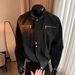 Stand Collar Workwear Jacket Men's Washed Loose Detroit Casual Jacket_mkmklike.com