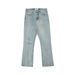 Solid Color Distressed Washed Vintage Jeans Men's American Style Loose Straight Trendy Casual Flared Pants_mkmklike.com