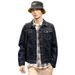 Pulse Pulse 2023 New Denim Korean Style Trendy European American Spring And Autumn Loose Fit Men's Jacket_mkmklike.com