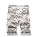 Men's Camouflage Cargo Shorts - Breathable Cotton Summer Casual Shorts For Men, Loose Fit, 5-Inch Inseam, No Stretch_mkmklike.com