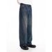 Men's Clothing Vintage Washed Straight-Leg Jeans For Men – Relaxed Fit Distressed Denim Pants With 5-Pocket Design & Mid-Rise Waist_mkmklike.com