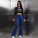 Wholsal Custom Dnim Flard Pants 2025 Nw Modl Cross-Bordr Mn's Spring/Summr Slim-Fit Womn's Forign_mkmklike.com