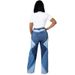 Women's Clothing Selected Straight High Waist High Elastic Bell Bottom Trousers For Women_mkmklike.com