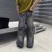 Men's & Women's Streetwear Rhinestone Distressed Jeans – Loose Fit Straight Leg With Fake Rips (S-3xl) – High-Fashion Denim_mkmklike.com