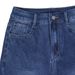 TK197 Women's Retro High-Waisted Straight Leg Jeans Dark Blue Washed Wide Leg Pants_mkmklike.com