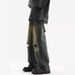 Ripped Jeans Men's Spring And Autumn American High Street Design Sense Niche Old Washed Loose Straight Long Pants Men_mkmklike.com