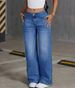 Women's Clothing Women's Washed Denim Trousers_mkmklike.com