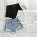 Women's High Waisted Ripped Denim Shorts Korean Style Summer 2020 Loose Slimming A-Line Trendy INS Versatile Student Clothing_mkmklike.com