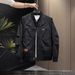 Baseball Jacket Spring Autumn Versatile Casual Workwear Coat Trendy Stylish Top Men's Fashion_mkmklike.com