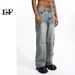 EF JEANS | 2023 New American Retro Street Niche Trendy Big Pocket Design Loose Tooling Jeans_mkmklike.com