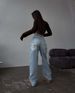 American Retro Hot Girl High Waist Straight Floor Length Trousers With Tattered Back Design Slim Jeans For Women In Four Seasons_mkmklike.com