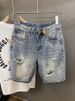 Men's Clothing Men's Casual Straight Leg Denim Shorts Summer Mid-Length Harem Trendy Brand Versatile Loose Fit Five Point_mkmklike.com