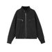 Vintage American-Style Zip-Up Denim Jacket – Unisex Retro Pilot Bomber Coat With Distressed Finish_mkmklike.com